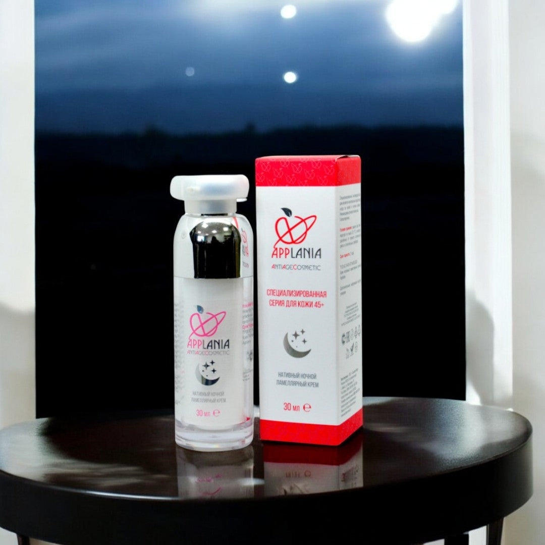 APPLANIA® Native Nighttime Lamellar Cream for Skin Care 45+